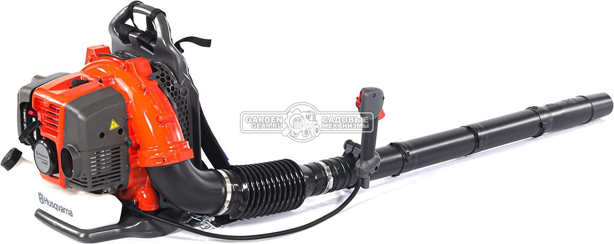 Воздуходувка бензиновая ранцевая Husqvarna 350BT (USA, 50,2 куб.см., 2,15 л.с., 1176 м3/ч, 80 м/с, 10,2 кг)