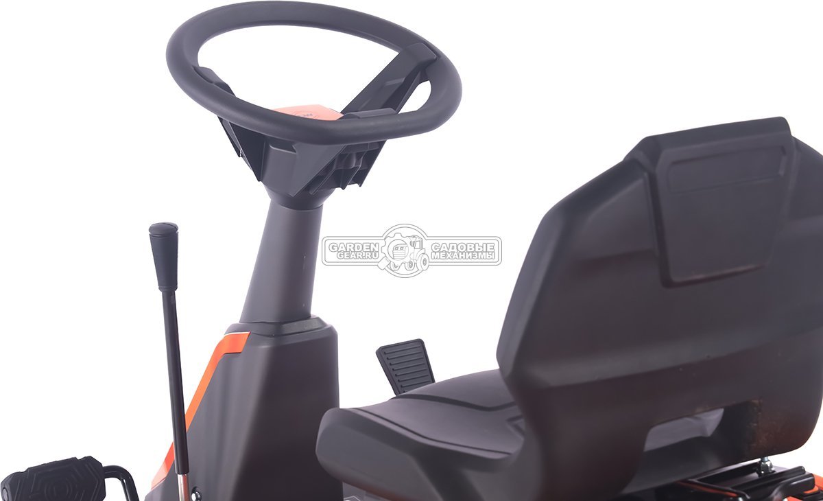 Садовый минирайдер Daewoo DWR 610 (PRC, Daewoo, 225 куб.см., полуавтомат CVT, травосборник 150 л., ширина кошения 61 см., 3 в 1, 127 кг.)