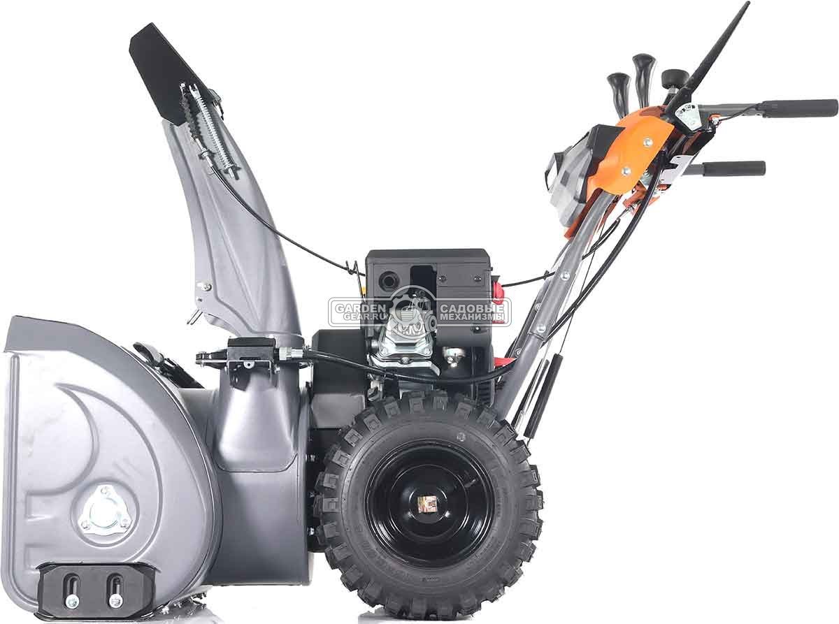 Снегоуборщик Villartec WB7066E (PRC, 66 см, Loncin, 212 см3, эл/стартер 220В, фара, подогрев рукояток, скорости 6/2, 88 кг)