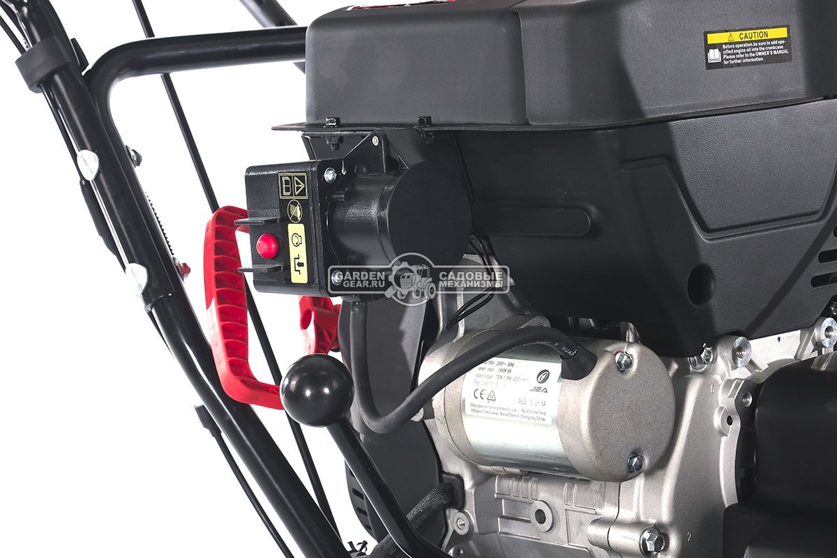 Снегоуборщик Evoline SBG 700 TLE гусеничный (PRC, 70 см, Loncin, 383 см3, эл/стартер 220В, фара, разблокировка гусениц, подогрев рукояток, 120 кг)