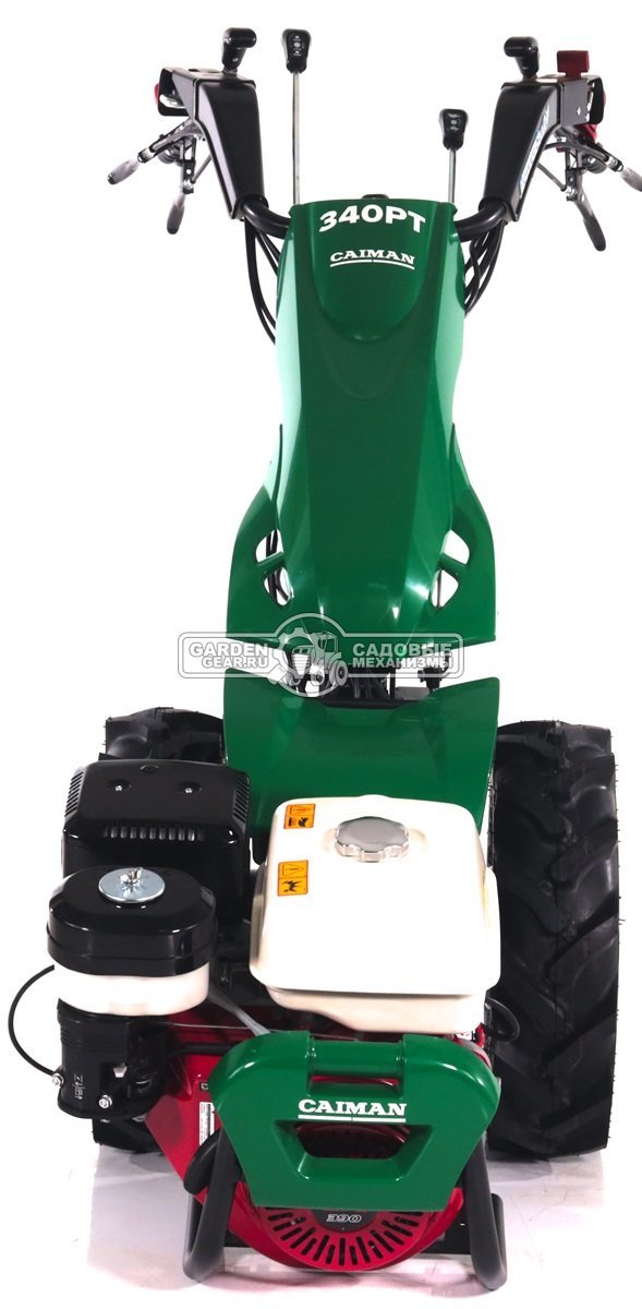 Мотоблок Caiman Atletico 340PT (ITA, Honda GX390, 389 куб.см., дифференциал, колеса 5.00х10, тормоза, 3 вперед + 3 назад, 116 кг.)