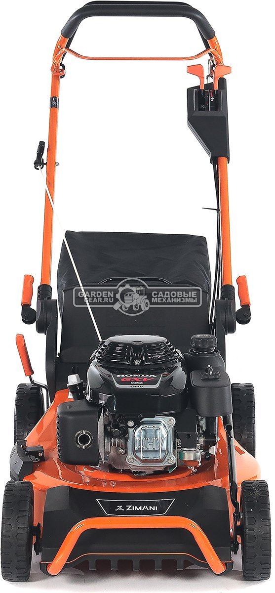 Газонокосилка бензиновая ZimAni LC553HV (PRC, 53 см, Honda GXV160, 163 см3, 3 в 1, Quattro Blade, вариатор, 80 л, 46 кг)