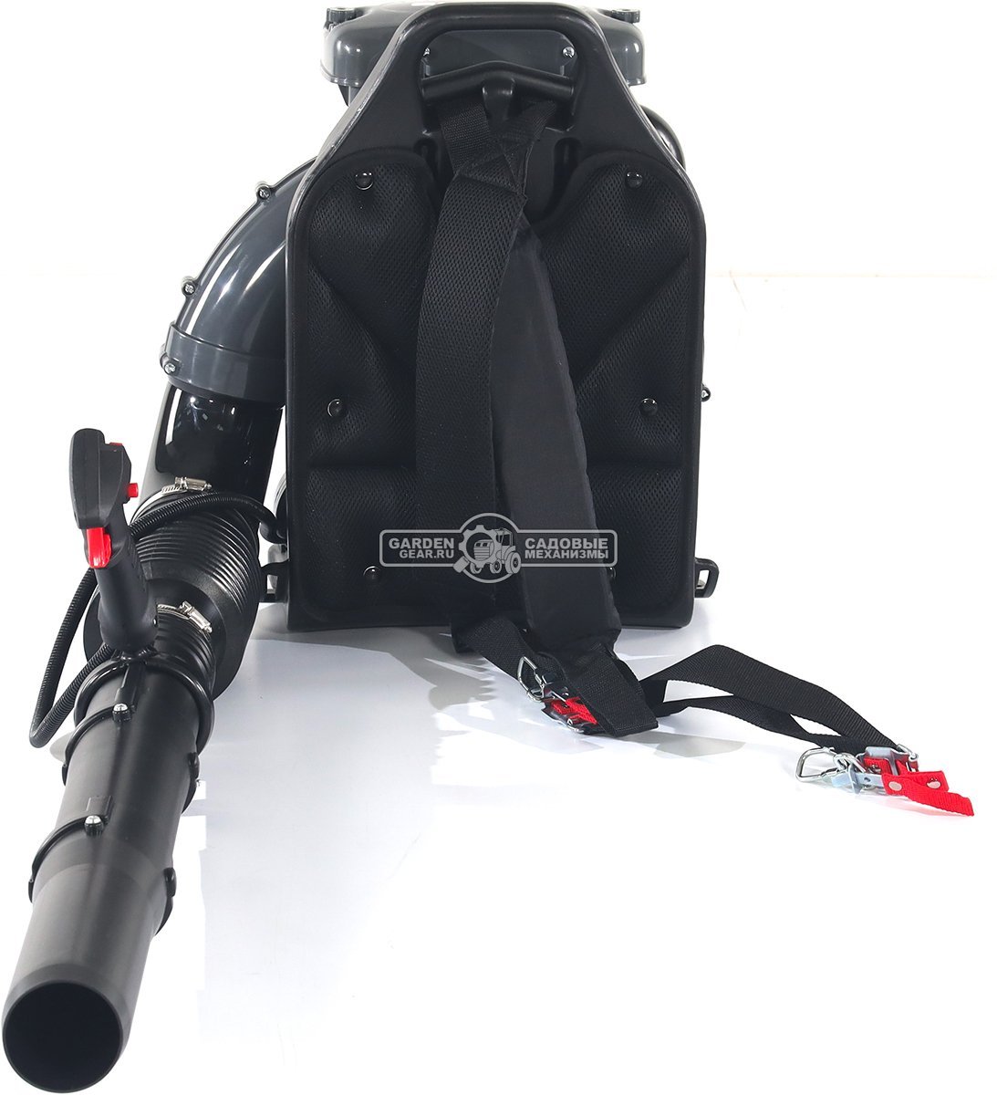 Воздуходувка бензиновая ранцевая EVOline BLG 80 BP (PRC, 79,4 куб.см., 4,5 л.с., 1190 м3/ч, 104 м/с, 11 кг)