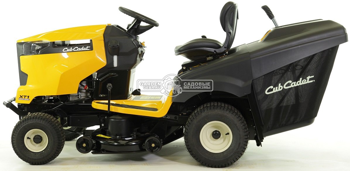 Садовый трактор Cub Cadet XT1 OR95 (USA, Cub Cadet, 547 куб.см., гидростатика, травосборник 320 л., ширина кошения 95 см., 235 кг.)