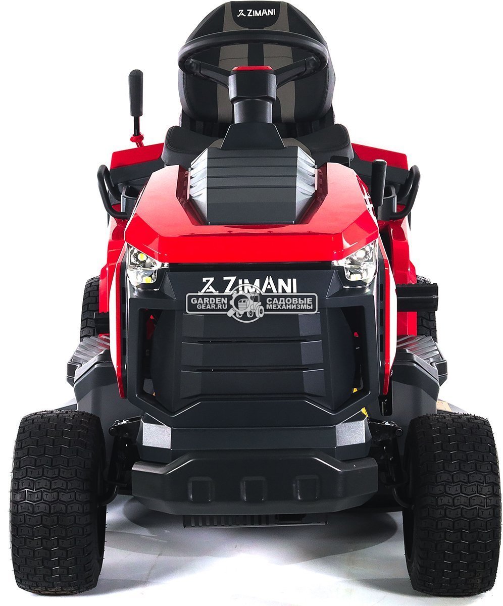 Садовый трактор ZimAni TC97HLD + снегоуборщик роторный одноступенчатый ZimAni ST90-1 (PRC, Loncin 452 см3, гидростатика, диффер., LED панель, 190 кг)