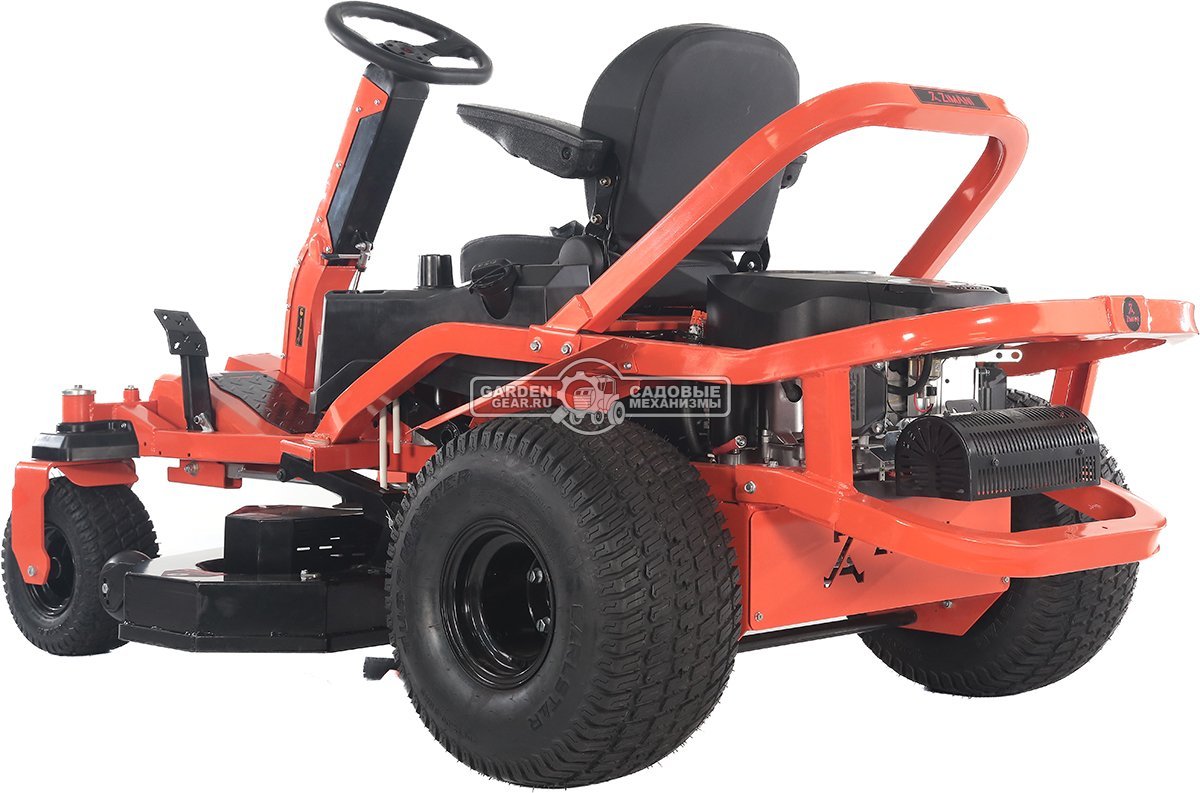 Садовый райдер ZimAni Sierra 54 Pro с нулевым радиусом разворота (PRC, Kohler KT730, V-Twin, 725 куб.см., гидростатика, ширина 137 см., 350 кг)