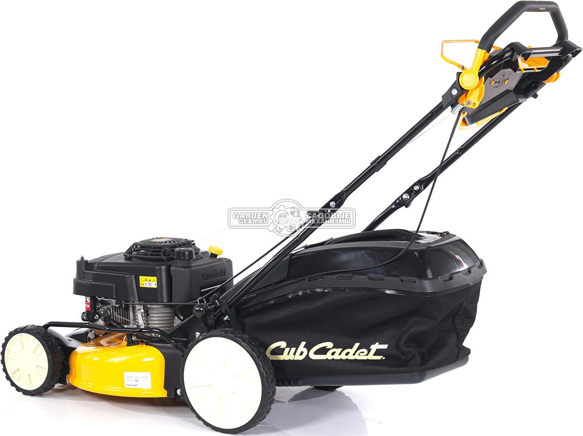 Газонокосилка бензиновая Cub Cadet LM3 ER53S (HUN, 53 см., Kawasaki FJ180V, 179 куб.см., сталь, 70 л., вариатор MySpeed, 4 в 1, 46 кг.)