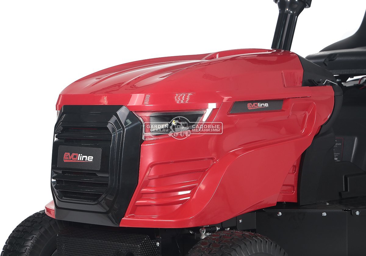 Садовый трактор Evoline TRG 107 CH (PRC, Loncin, 546 куб.см., гидростатика, ширина кошения 107 см, травосборник 220 л, 192 кг.)