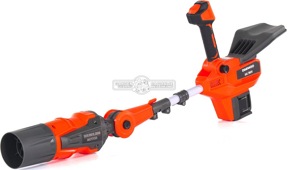 Воздуходувка аккумуляторная Daewoo DABL 7042Li без АКБ и ЗУ (PRC, BL 2x21В, 70 м/с, 1400 м3/ч, 3.1 кг)