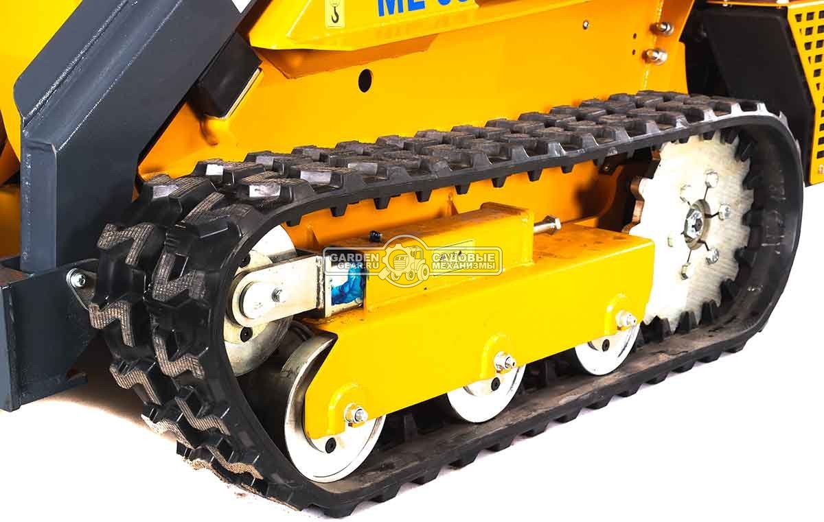 Универсальная машина мини-погрузчик Baumech ML-03 Pro + гидравлический отвал 120 см. с двигателем Zongshen GB750 EFI V-Twin инжектор