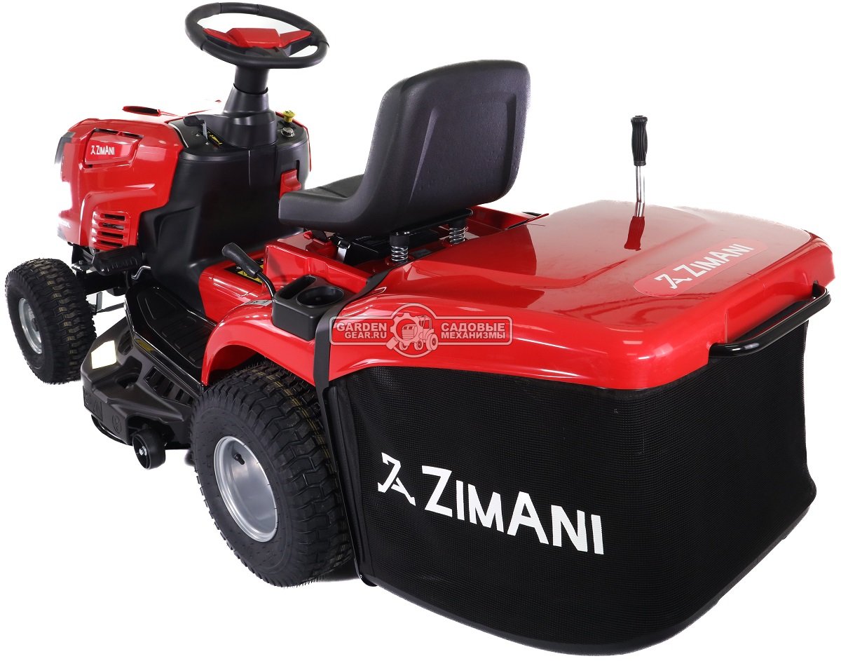 Садовый трактор ZimAni TC92HL (PRC, Loncin LC1P92F-1, 452 куб.см., гидростатика, травосборник 300 л., ширина кошения 92 см., 191,5 кг.)