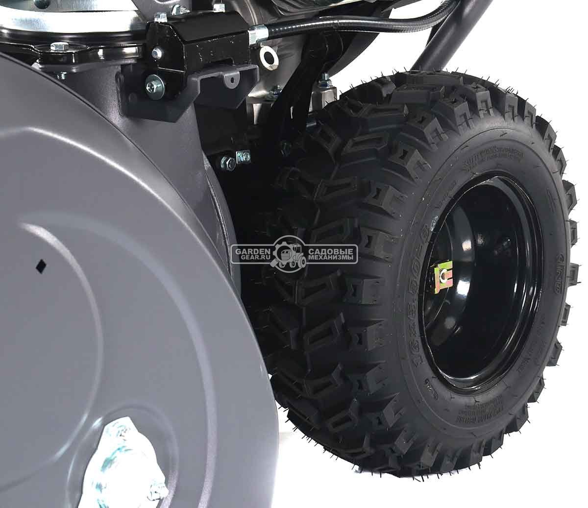 Снегоуборщик Villartec WB1176E (PRC, 76 см, Loncin, 302 см3, эл/стартер 220В, фара, подогрев рукояток, дифференциал, скорости 6/2, 117 кг)