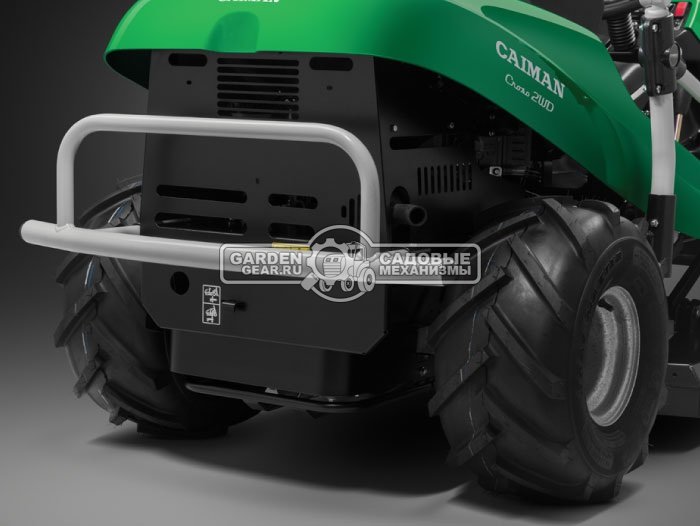 Садовый трактор для высокой травы и работы на склонах Caiman Croso 2WD 97D2C (CZE, Caiman V-Twin, 708 куб.см., 92 см, дифференциал, 331 кг.)