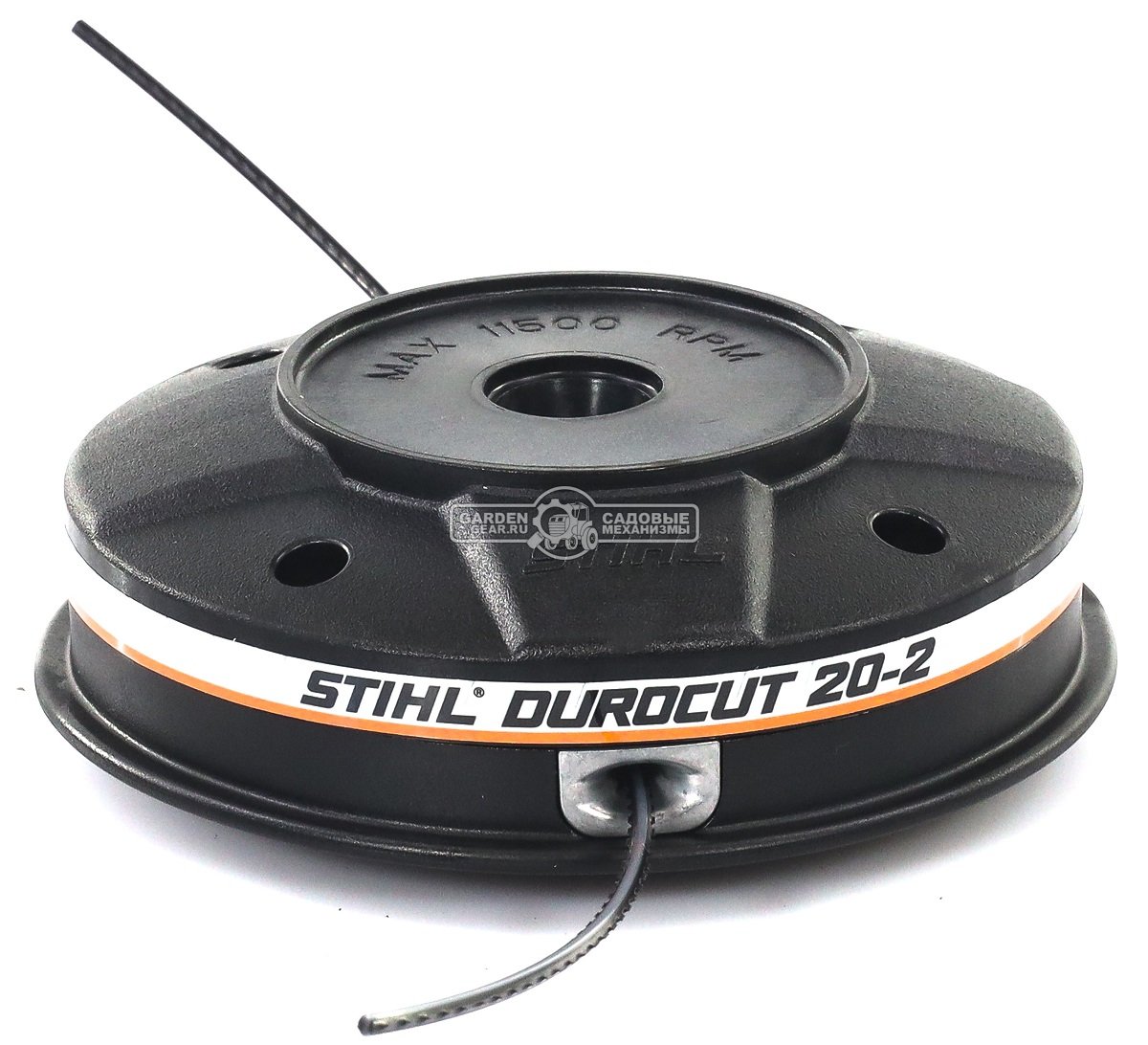 Триммерная головка Stihl DuroCut 20-2 + защитный кожух, для FS 55 - 250 / FSA 90 - 130 / FR 131 T (12 струн XL, 2,0 - 2,4 - 2,7 мм.)