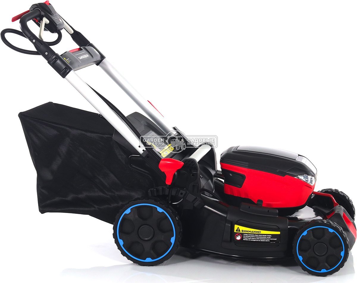 Газонокосилка аккумуляторная самоходная Мобил К XMA51 без АКБ и ЗУ (PRC, BL 60В, 51 см, 3 в 1, сталь, 60 л, 29 кг)