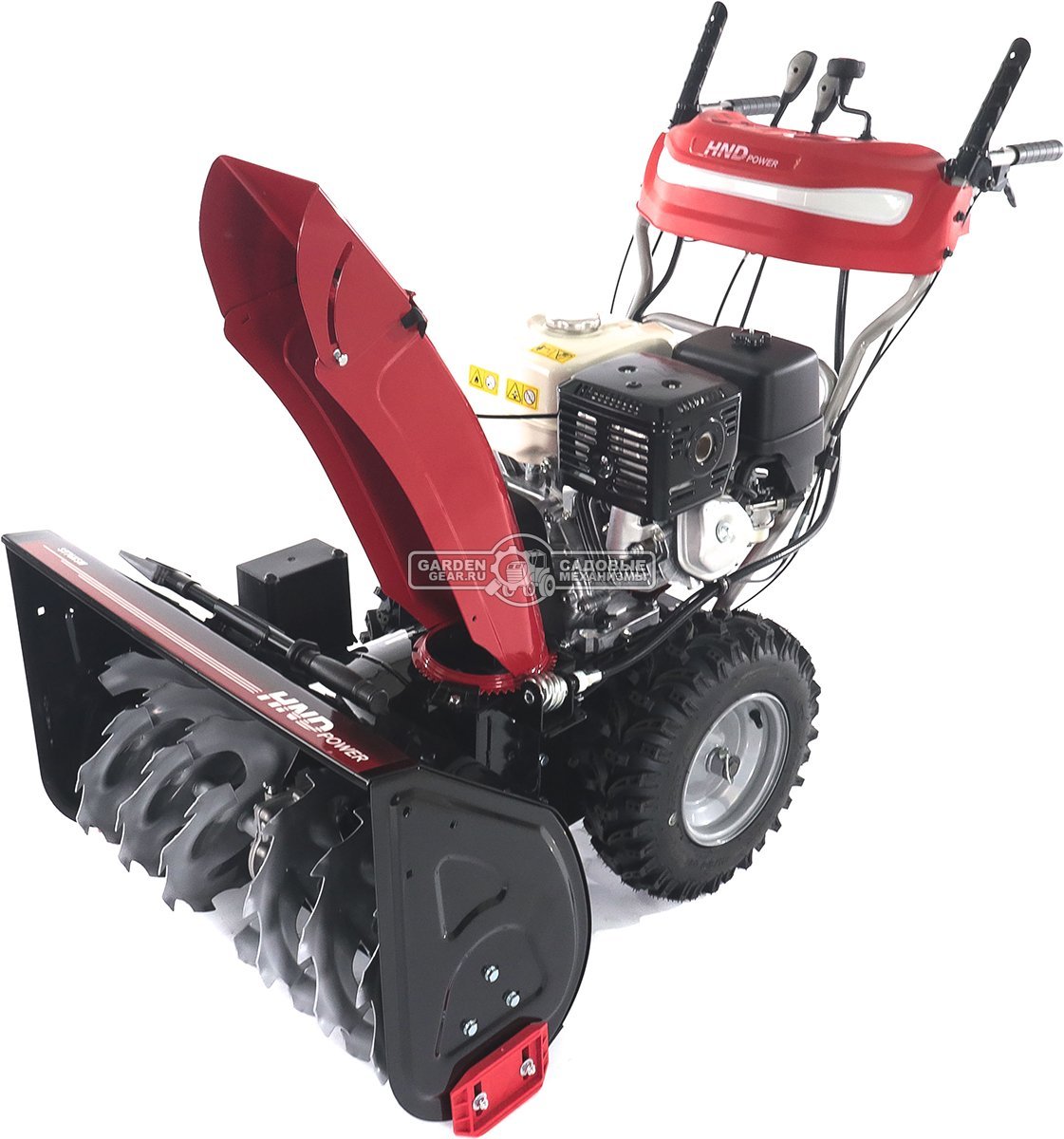 Снегоуборщик HND ST76XSW (PRC, 76 см, Honda GX390, 389 см3, эл/стартер от АКБ 12В, фара, подогрев рукояток, разблокировка колёс, скорости 6/2,131 кг)