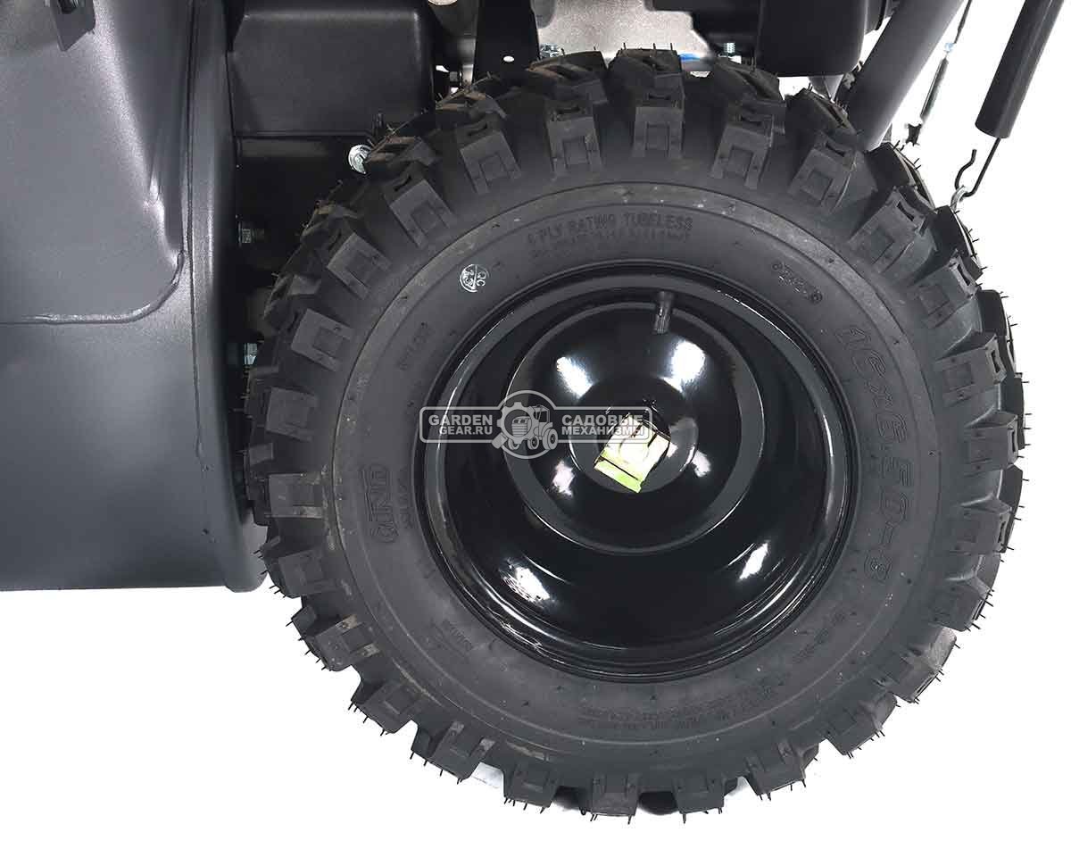 Снегоуборщик Villartec WB1387E (PRC, 86 см, Loncin, 375 см3, эл/стартер 220В, фара, подогрев рукояток, дифференциал, скорости 6/2, 127 кг)