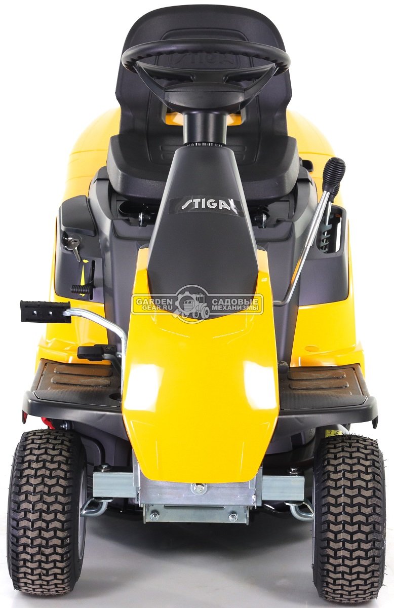 Садовый минирайдер Stiga Combi 166 (PRC, Stiga ST 250 ES, 224 куб.см., гидростатика, травосборник 150 л., ширина кошения 66 см., 131 кг.)