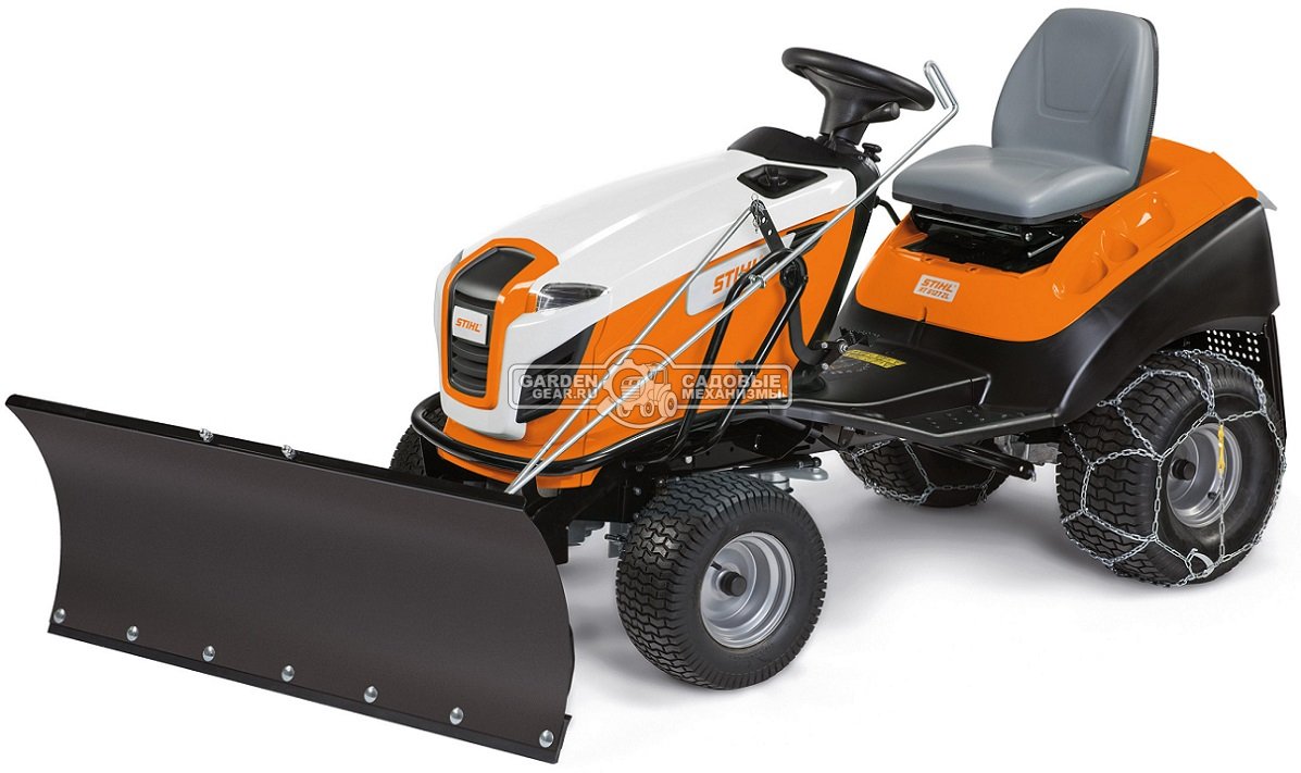 Снегоуборочный отвал Stihl ASP 125.1 в комплекте с креплением для тракторов RT 4097 / RT 5097 / RT 6112 / RT 6127