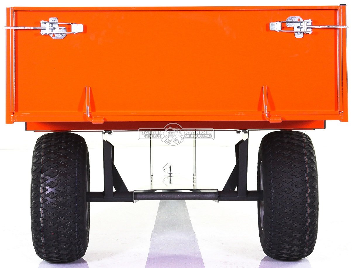 Тележка - прицеп Husqvarna Профи с механизмом опрокидывания (сталь, пневмоколеса, 225 кг.)