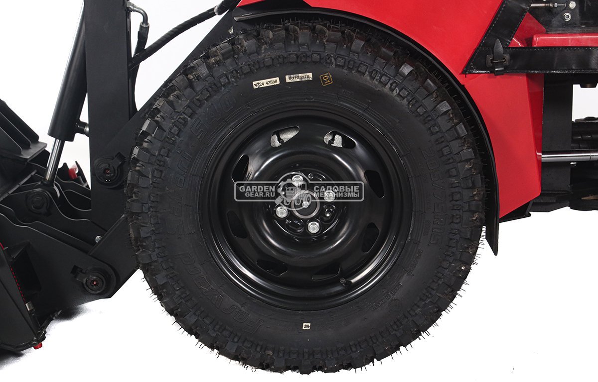 Мини-погрузчик шарнирно сочленённый RED RBF-03 тент + отопитель + джойстик Zongshen GB750EFI 30 л.с., грузоподъемность до 700 кг, ковш 150 л, 1270 кг.