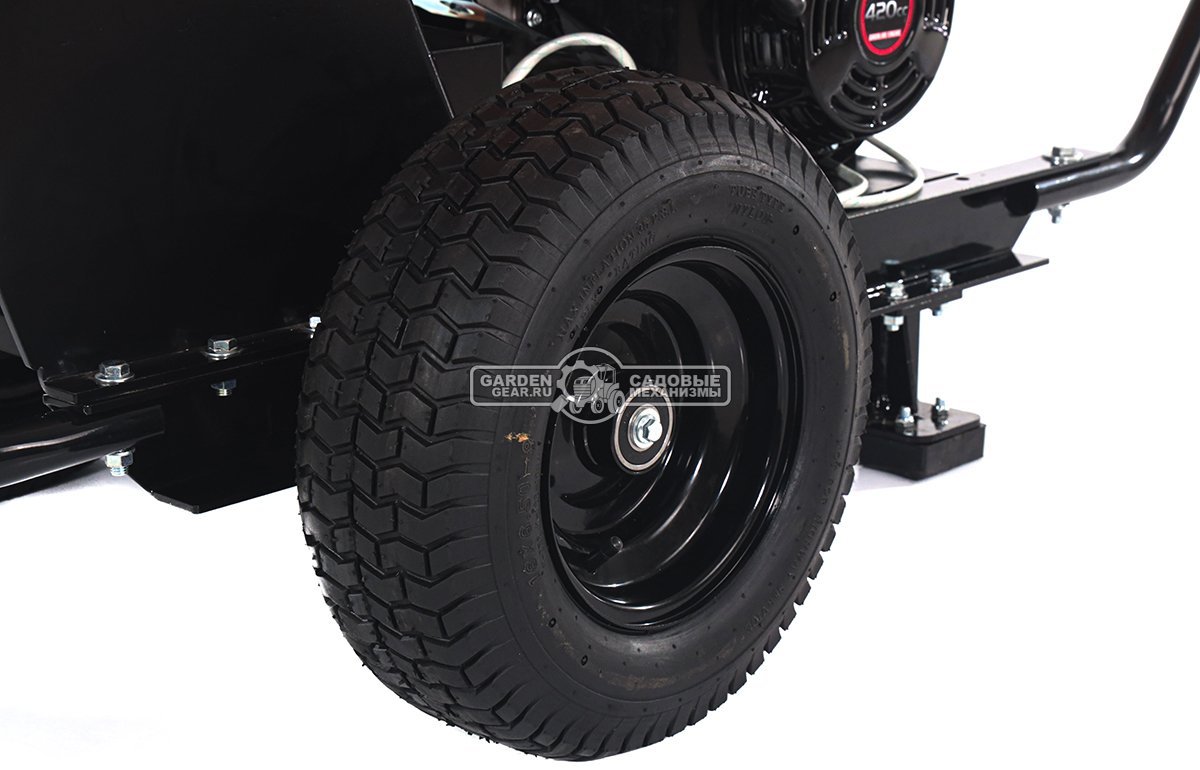 Садовый измельчитель веток бензиновый Yard Fox Pro 110SP (PRC, Loncin, 420 см3, эл/стартер, ветки до 110 мм, 110 кг)