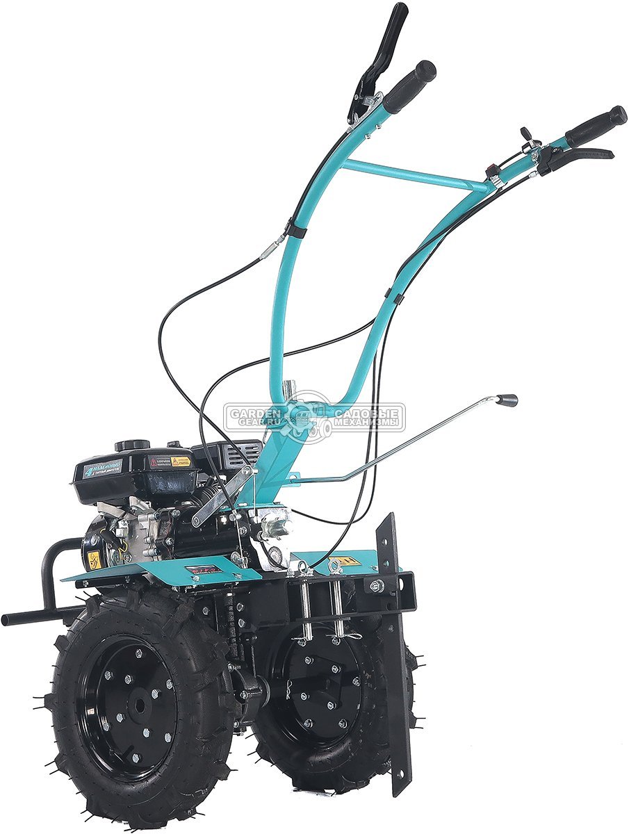 Мотоблок Steviman MT-500 (RUS, колеса 4.00х10, EST 212 см3, 90 см, 2 вперед/1 назад, ВОМ, 100 кг)