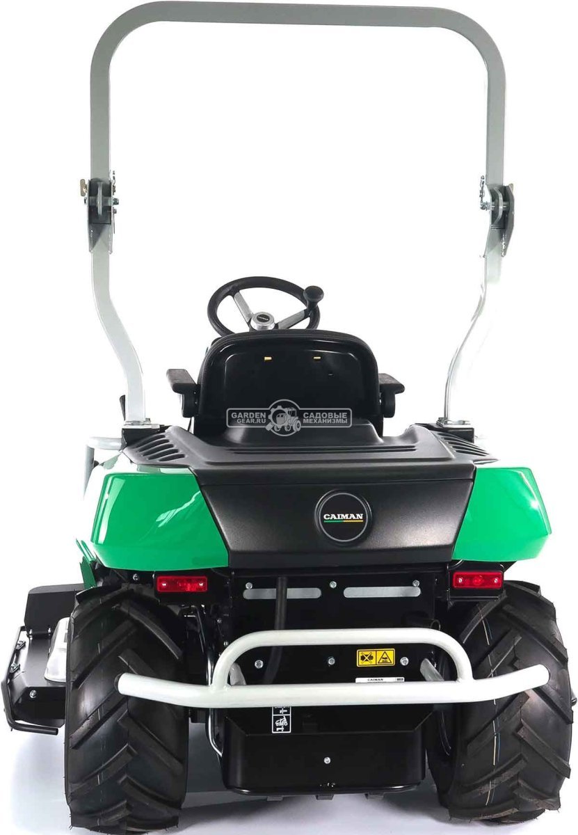 Садовый трактор для высокой травы и работы на склонах Caiman Anteo 4WD 137D2K (CZE, Kawasaki FS730 V-Twin, 726 куб.см., 132 см, дифференциал, 427 кг.)