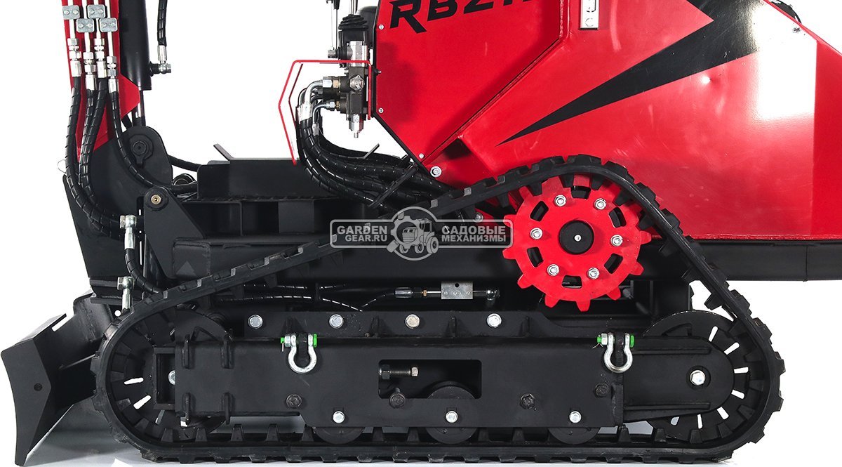 Гусеничный экскаватор RED Rhino RBZ-12 максимальная комплектация, Zongshen GB750EFI 30 л.с., глубина копания 2,1 м., ковш 250 мм., 1300 кг.