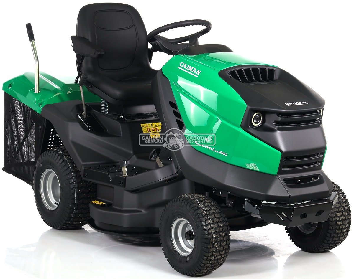 Садовый трактор Caiman Rapido Max Eco 2WD 97D1C2 с отвалом 120 см и цепями