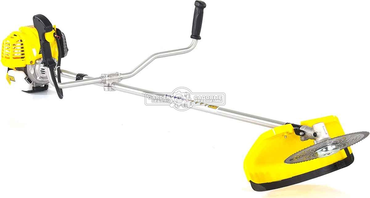 Бензокоса Champion T394FS-2 4-х тактная (PRC, 38.9 см3, 1.2 кВт/1.63 л.с., диск 80Т/255 + леска 2.4 мм, неразборная, 7.7 кг)