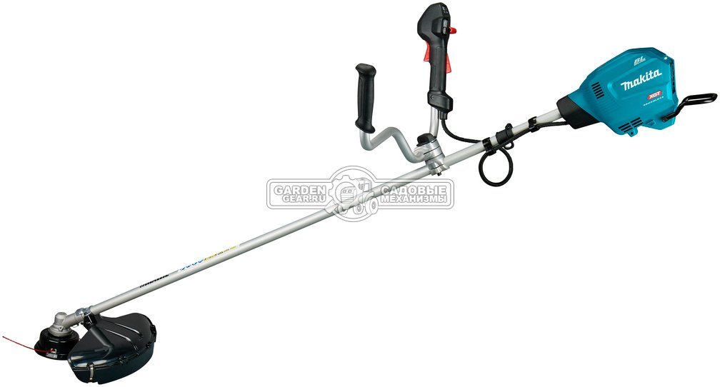 Мотокоса аккумуляторная Makita UR013GZ08 без АКБ и ЗУ (PRC, XGT BL 40В, 1500 Вт, Т рукоятка, нож + леска 2.4 мм, AFT, 5.4 кг)
