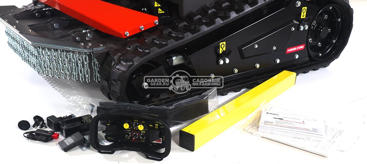 Робот газонокосилка для кошения склонов SABO THUNDER 85 C с дистанционным управлением (GER, 85 см., Honda iGXV 700 EFI, 699 куб.см., 580 кг.)