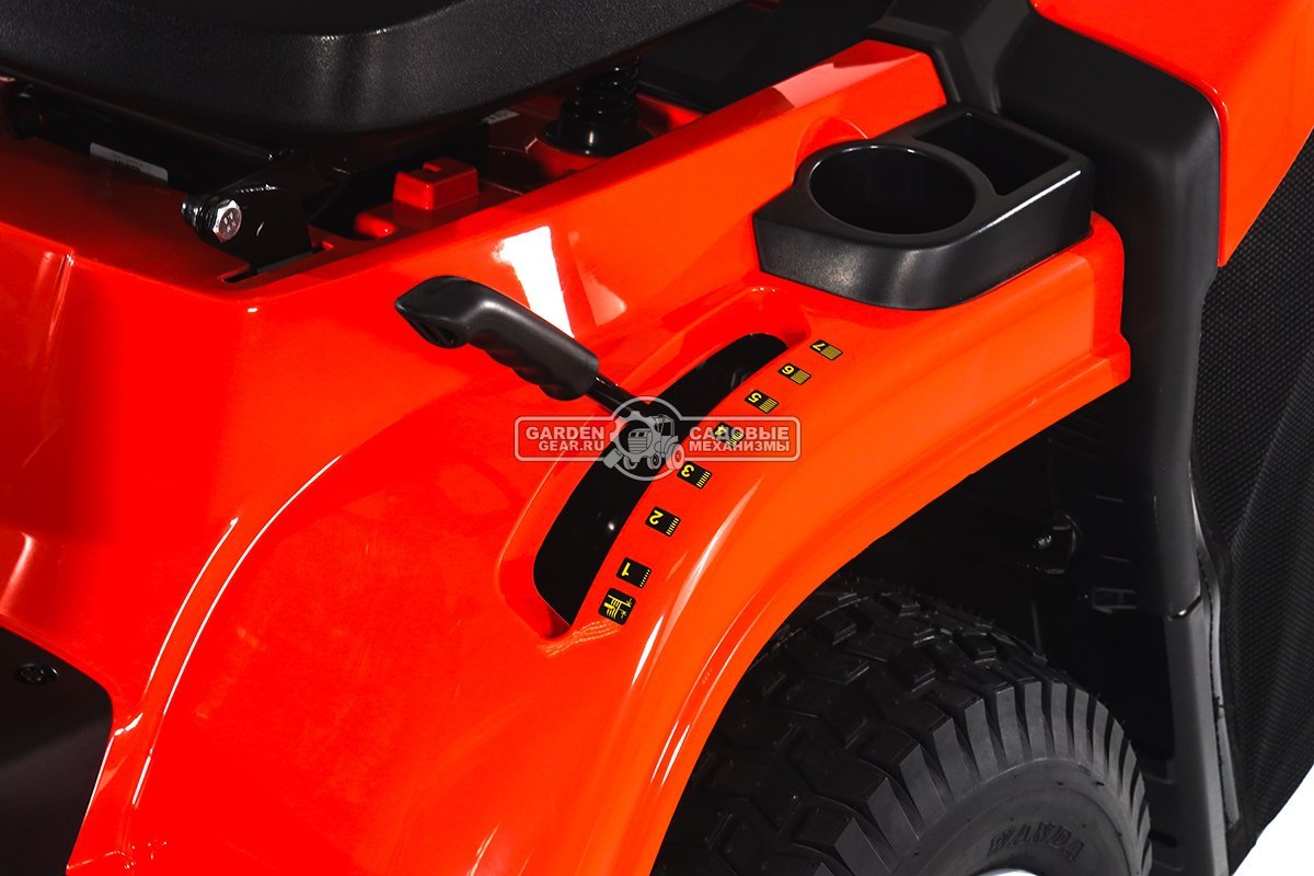 Садовый трактор Daewoo DLT 98HV (PRC, Stiga ST550 V-Twin, 586 куб.см., гидростатика, ширина кошения 98 см, травосборник 240 л, мульчирование, 198 кг)