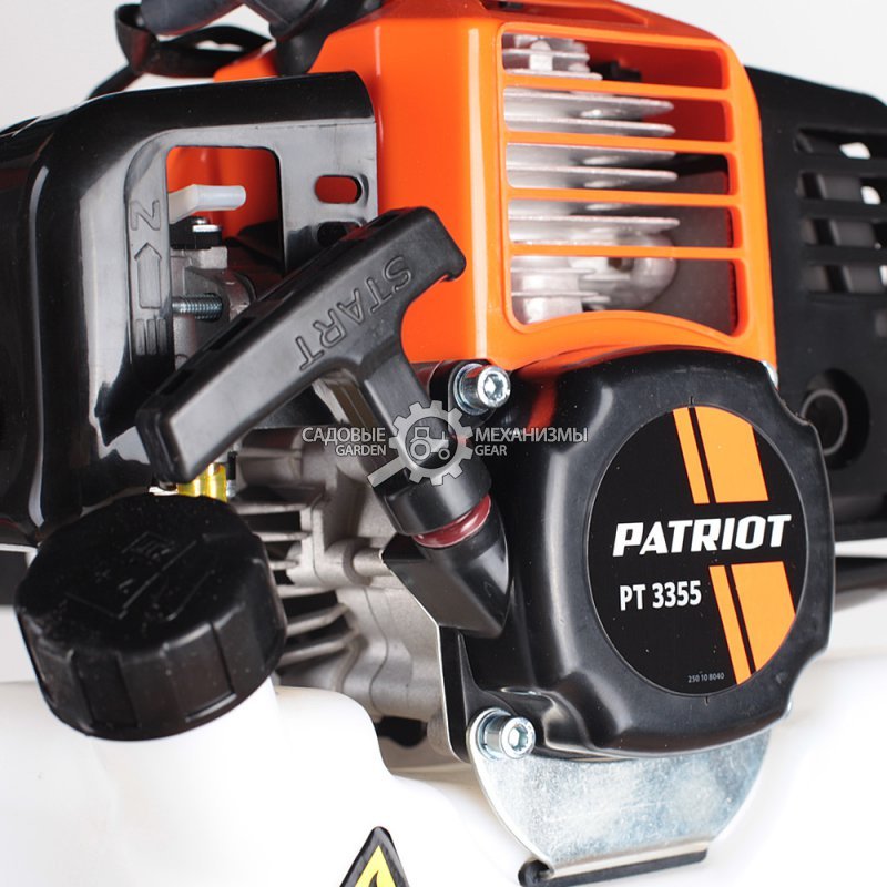 Бензокоса Patriot Classic PT 3355 (PRC, 33 см3, 1,8 л.с., прям.штанга, леска 2,4 мм+нож, U-ручка, 6,6 кг)