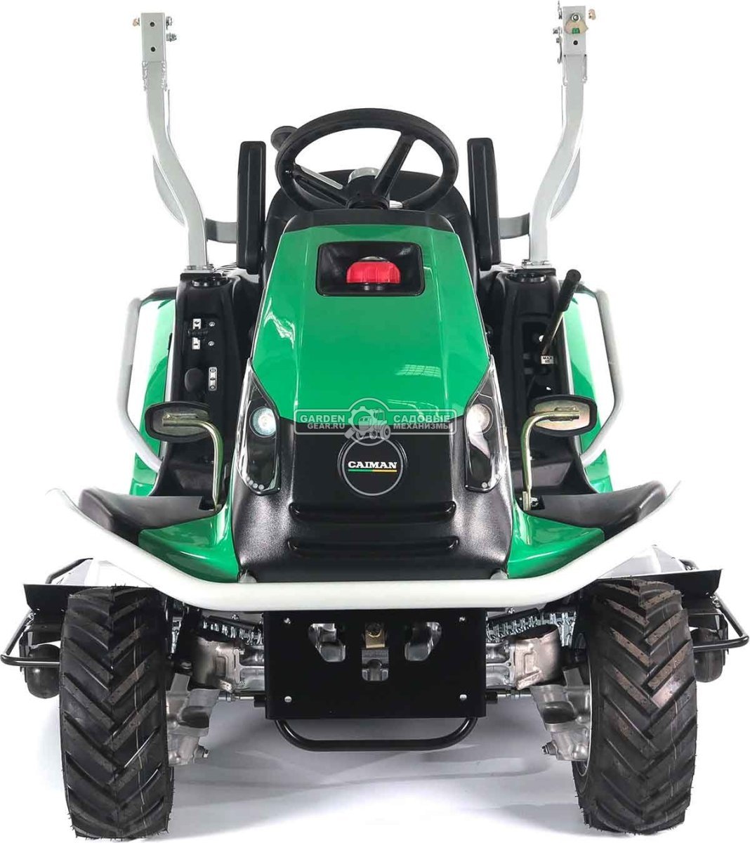 Садовый трактор для высокой травы и работы на склонах Caiman Anteo 4WD 137D2K (CZE, Kawasaki FS730 V-Twin, 726 куб.см., 132 см, дифференциал, 427 кг.)
