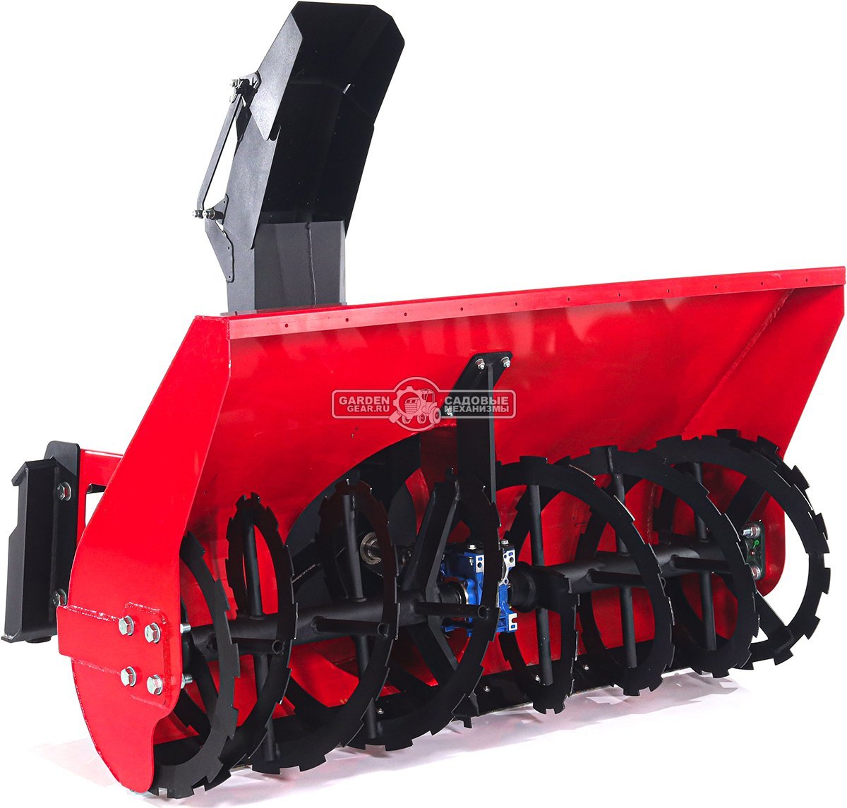 Мини-погрузчик шарнирно сочленённый RED RBF-03 + снегоуборщик + тент + отопитель (Zongshen GB750EFI 30 л.с., до 700 кг., ковш 150 л., 1270 кг.)