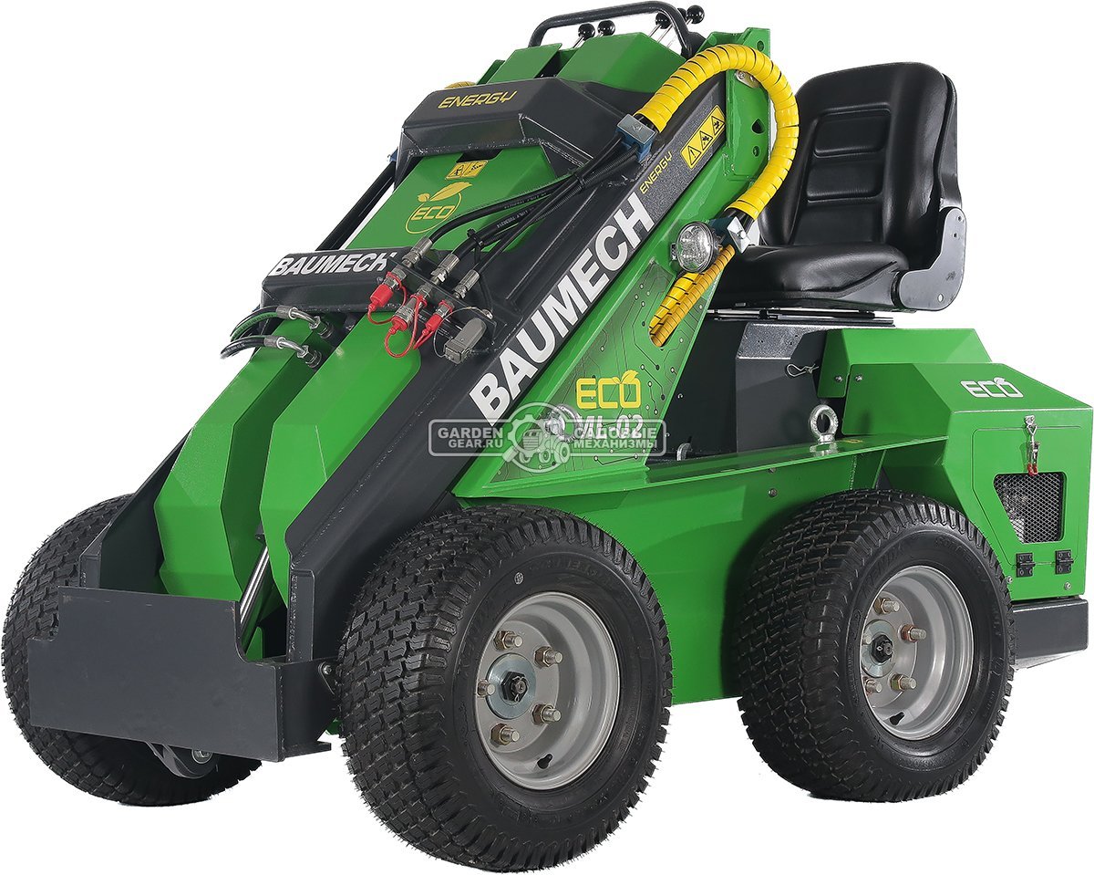 Универсальная машина мини-погрузчик Baumech ML-02 Eco с электродвигателем