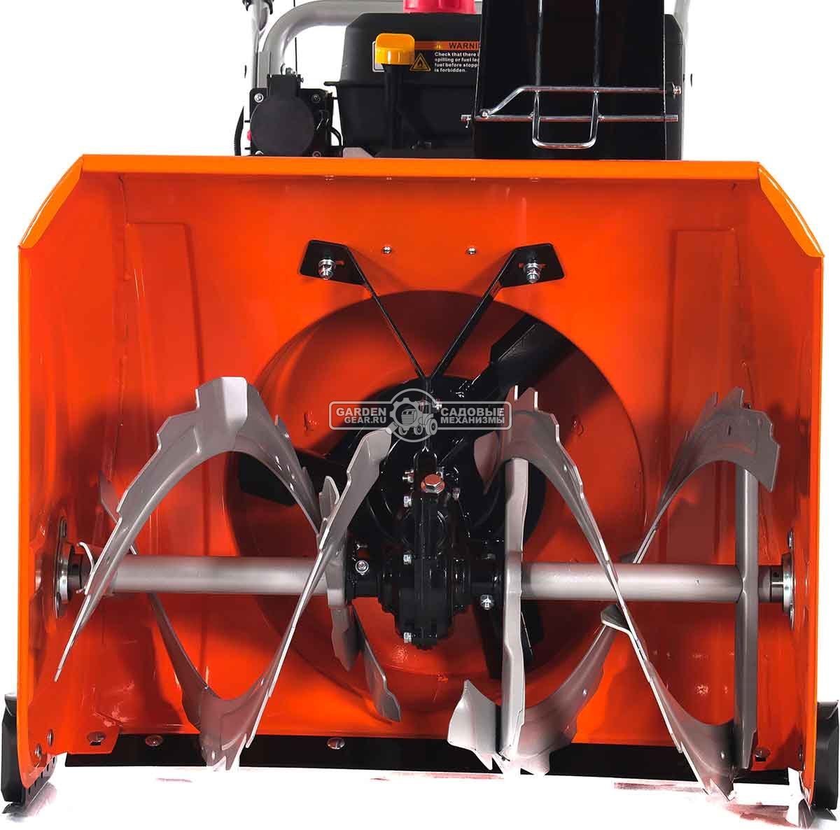 Снегоуборщик Villartec WB7066E MY2023 (PRC, 66 см, Loncin, 212 см3, эл/стартер 220В, фара, подогрев рукояток, скорости 6/2, 88 кг)