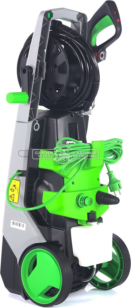 Мойка высокого давления Lavor Predator 180 Digit (PRC, 2500 Вт, 180 бар, 510 л/час, электронная панель управления, барабан + шланг 8 м, 15.8 кг)