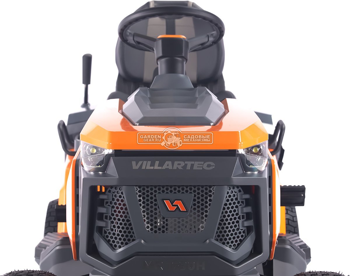 Садовый трактор Villartec MR1690H (PRC, Loncin 452 куб.см., LED дисплей, гидростатика, травосборник 320 л, ширина кошения 90 см, 187 кг.)