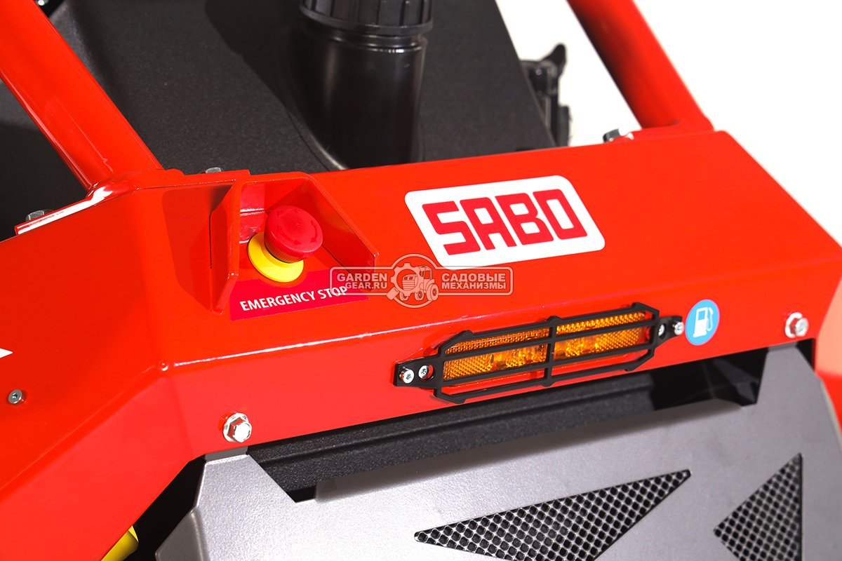 Робот газонокосилка для кошения склонов SABO THUNDER 85 C с дистанционным управлением (GER, 85 см., Honda iGXV 700 EFI, 699 куб.см., 580 кг.)