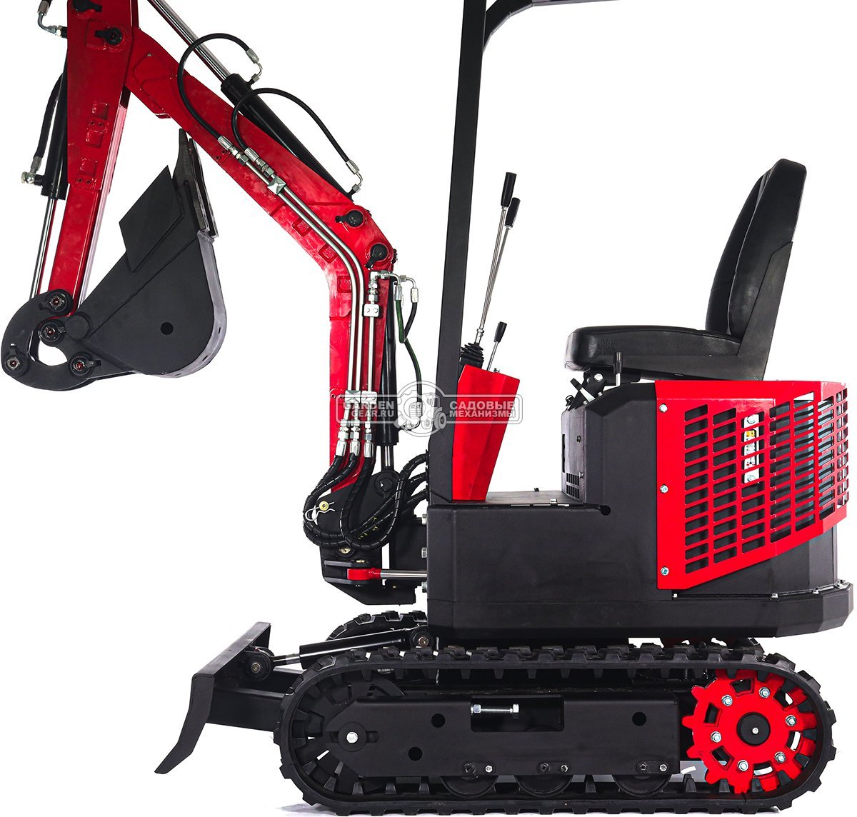 Гусеничный полноповоротный экскаватор RED LC-01 Lifan 15 л.с., глубина копания 1,6 м., 771 кг.