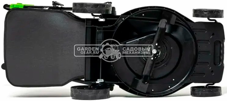 Газонокосилка электрическая GreenWorks GW 2000W (PRC, 43 см, 2000 Вт, пластик, мульчирование, 50 л, 17 кг)