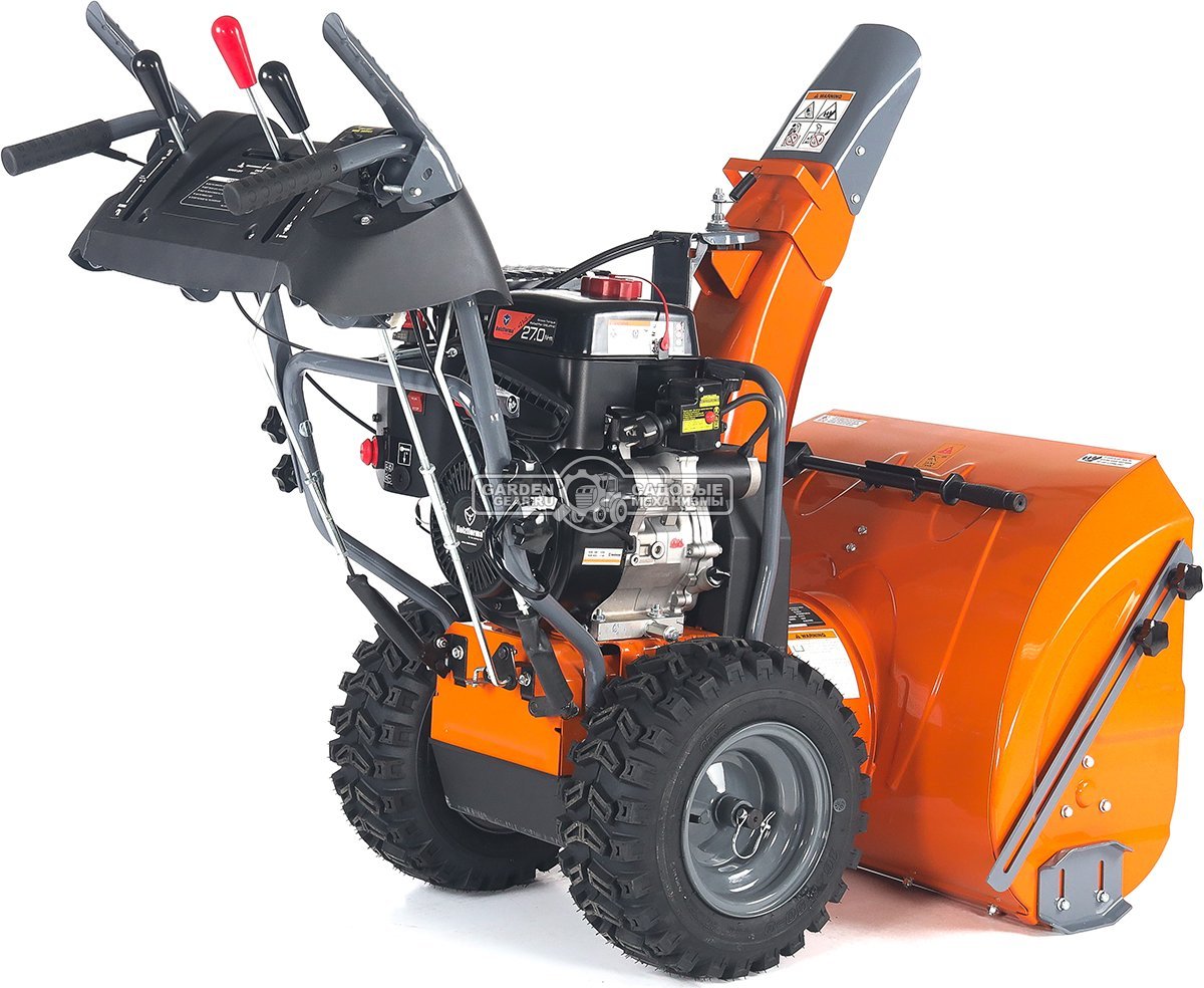 Снегоуборщик Holzfforma ST330DLE PRO Quattro Auger (PRC, 76 см, LCT Snow Storm 414 см3, эл/стартер 220В, LED фара, AutoTurn, скорости 6/2, 115 кг.)