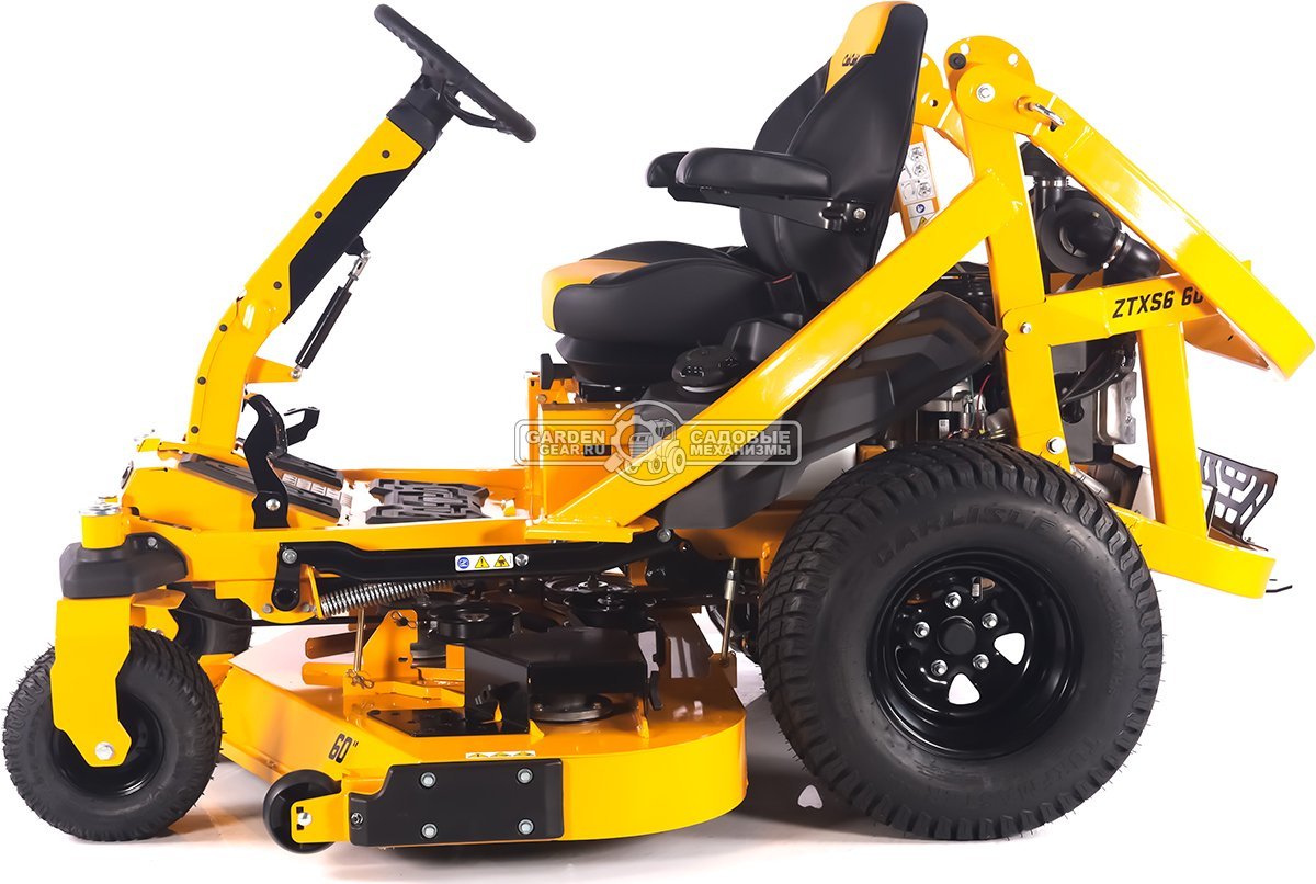 Садовый райдер Cub Cadet Ultima Series ZTXS6 60 с нулевым радиусом разворота (USA, Kawasaki, 852 куб.см., гидростатика, ширина 152 см., 680 кг.)