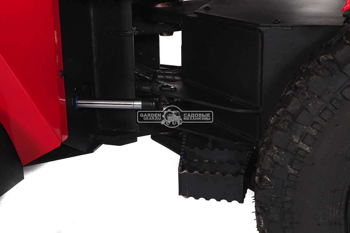 Мини-погрузчик шарнирно сочленённый RED RBF-03 Zongshen GB750EFI 30 л.с., грузоподъемность до 700 кг., ковш 150 л., 1270 кг.