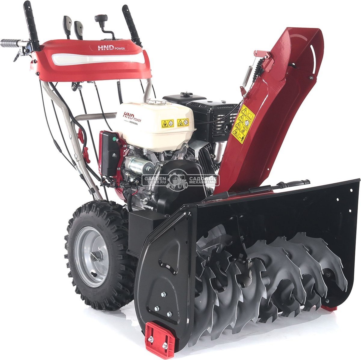 Снегоуборщик HND ST76XSW (PRC, 76 см, Honda GX390, 389 см3, эл/стартер от АКБ 12В, фара, подогрев рукояток, разблокировка колёс, скорости 6/2,131 кг)