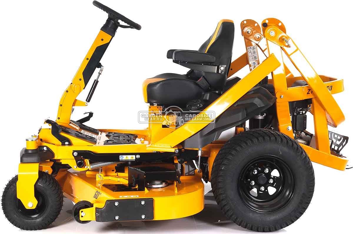Садовый райдер Cub Cadet ZTXS4 60 Ultima с нулевым радиусом разворота (USA, Kohler KT-Pro 7000, 747 куб.см., гидростатика, ширина 152 см, 300 кг.)