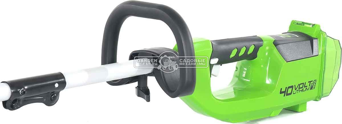 Снегоуборщик аккумуляторный / лопата GreenWorks GD40SS30 с АКБ 4 А/ч и ЗУ (PRC, BL 40В, ширина 30 см, 7 кг)